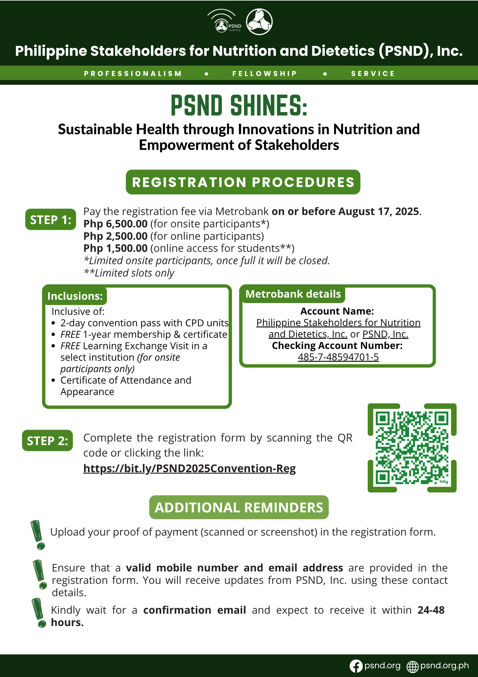 2025 - Reg Procedures
